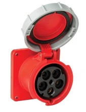 Mete Enerji 406540 5X125A IP67 Makine Prizi -Düz- 380-415 V - 1