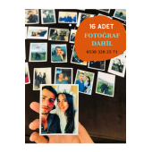 Kişiye Özel (fotoğraf Dahil) Mandallı Jüt Ipli 3 Mt Led Işıklı Masif Ahşap Çerçeve - 3