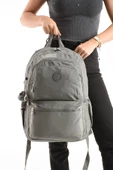 571 collections Ultra Hafif Sırt Çantası Okul Seyahat Unisex Gri (Model: 571-1C) - 3