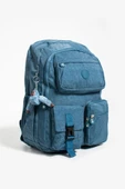 571 collections Ultra Hafif Çok Cepli Su Geçirmez Sırt Çantası Unisex Mavi (Model: 571-1K) thumbnail 5