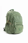 571 collections Ultra Hafif Çok Cepli Krinkıl Sırt Çantası Unisex Yeşil(Model: 571-3B) thumbnail 5