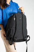 571 collections Ultra Hafif Çok Cepli Su Geçirmez Sırt Çantası Unisex Siyah (Model:571-2A) thumbnail 3