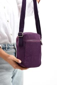 571 collections Çapraz Ayarlanabilir Telefon Bölmeli Omuz Çantası ( Telefonluk ) Mor (Model: 571-12-10A) thumbnail 3
