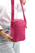 571 collections Çapraz Ayarlanabilir Telefon Bölmeli Omuz Çantası ( Telefonluk ) Pembe(Model: 571-12-10A) thumbnail 3