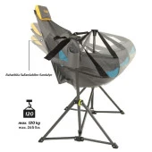 Uquip Rocky Yüksek Konforlu & Salıncak Olabilen Kamp ve Doğa Sandalyesi - 3