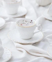 Acar Elsa 6'lı Kahve Fincan Takımı SYT-05716/6 - 1