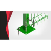 Zirve Tel Örgü 200 cm Panel Çit ve Çim Çit Direği (Aksesuarlı) - 4