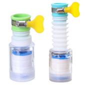 Esnek Ayarlanabilir Musluk Başlığı Su zTasarruf Başlığı - Musluk Filtresi %40'a Varan Su Tasarrufu thumbnail 3