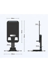 Katlanabilir Telefon Tutucu Stand Yuvarlak Tabanlı - 2