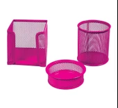 Temat 1000 Set KalemlikAtaşKağıtlık Pembe - 1
