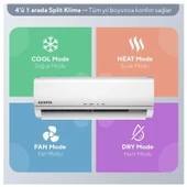 Kumtel KMSAC-12 A++ 12000 BTU Inverter Duvar Tipi Klima - 3