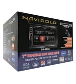 Navigold DS-5250 MP5, FM, Bluetooth, USB, SD/MMC, AUX Double Teyp - 1