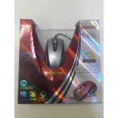 Everest X-968 Xlaser Kablolu Gri Mouse thumbnail 2