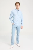 Wrangler W5MY205279M31 Mavi Erkek Regular Fit Normal Kesim %100 Pamuk Gömlek - 3