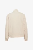 Lee LV57205297B48 Bej Erkek Regular Fit Fermuarlı Hakim Yaka İçi Astarlı %100 pamuk Bomber Ceket - 2