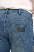 Wrangler W18S044XT Siyah Erkek Grensboro  Regular Fit Normal Kesim Düşük Bel Düz Paça Kot Pantolon - 3