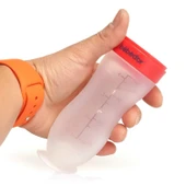 Bebedor Silikon Kaşıklı Biberon 120ML +6 Ay Şeffaf (Kod:7509) (6 Lı Set) - 5