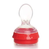 Bebedor Silikon Kaşıklı Biberon 120ML +6 Ay Şeffaf (Kod:7509) (6 Lı Set) - 7