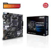 Asus Prime B550M-K Argb Am4 Ryzen Ddr4 Hdmi Dp 90Mb1Gc0-M0Eay0 - 1