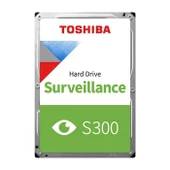 Toshiba 6TB 3.5 S300 5400RPM 256MB SATA3 HDWT860UZSVA Güvenlik 7-24 Harddisk - 1