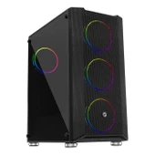 Frisby FC-9405G Panda Gaming Kasa (Double Slim Ring RGB Fan + 650W 80+) - 1