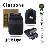 Classone Bp-Ms500 Messına 15.6" Sırt Cantası Sıyah (8699261815489) - 2