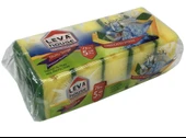 LEVA BULAŞIK SÜNGERİ OLUKLU 5Lİ PAKET LV-2616 - 1