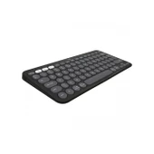 Logıtech K380S Pebble Keys 2  Siyah, 920-011859 Bluetooth Türkçe Q Multimedya Mini Klavye - 1