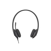 Logitech H340 Mikrofonlu Kulaklık Siyah 981-000475 - 1