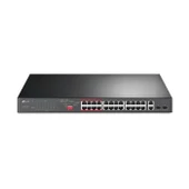 TP-Link Tl-SL1226P 24 Port 10/100 + 2 RJ45 Gigabit Uplınk + 2 Combo Gigabit SFP 250W Poe Swıtch - 1