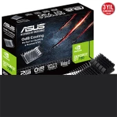 Asus Nvidia GeForce GT730 2GB 64Bit GDDR5 (Analog+HDMI+DVI) Ekran Kartı GT730-SL-2GD5-BRK - 1