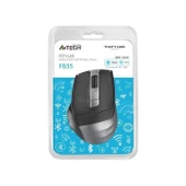 A4 Tech FB35 Optık Mouse Bluetooth+Nano Usb Grı - 2