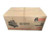 A Form Çift Kovalı Tekerlekli Presli Temizlik Arabası Seti - Mop Arabası thumbnail 1