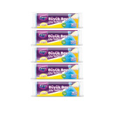 Parex Güçlü Çöp Poşeti Büyük Boy 65 x 80 Cm 10 Adet - Mavi x 5 Paket - 1