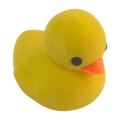 3D Minik Sevimli Yüzen Ördek Model Oyuncak - Sarı thumbnail 2