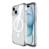 iPhone 15 Kapak Magsafe Şarj Özellikli Airbagli Şeffaf  İncek Kapak thumbnail 1