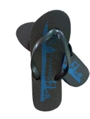 Parmak Arası Unisex Terlik - Mavi/Siyah Renkli - 3