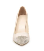 Feles Sten Taş Detaylı Kadın Topuklu Ayakkabı Stiletto thumbnail 8