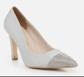 Feles Sten Taş Detaylı Kadın Topuklu Ayakkabı Stiletto thumbnail 10