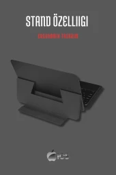 iPad Air 11 2024 M2 Uyumlu Fuchsia Touch Padli Bluetoothlu Klavyeli Standlı Tablet Kılıfı thumbnail 3