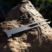 Kamp Ayısı® Klasik Çift Ağızlı Bushcraft Mızrak Ucu - 2