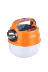 Kamp Feneri Solar Güneş Enerjili Taşınabilir Acil Durum Feneri 50 W Parlak Güçlü Çadır Feneri - 6