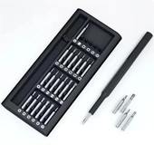 Periboia 25 Parça Çok Fonksiyonlu Hassas Tornavida Seti – Telefon Tablet Elektronik Tamir Tornavida Seti - 5