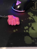 Periboia Pembe Renk Sevimli Muzip Anahtarlık Nah Anahtarlık - 3