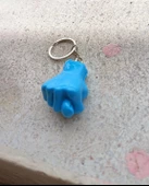 Periboia Mavi Renk Sevimli Muzip Anahtarlık Nah Anahtarlık - 1