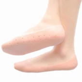 Periboia 1 Çift Silikon Hava Alır Patik Silikon Ayak -Topuk Koruyucu Nemlendirici - 2