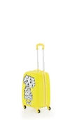 V307 ABS ÇOCUK VALİZ-SARI DALMAÇYALI - 2