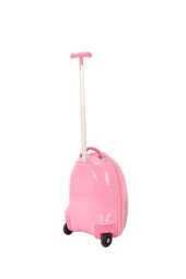 V308 ABS ÇOCUK VALİZ-PEMBE-PANDA BASKI - 3