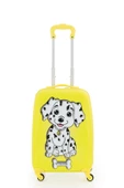 V307 ABS ÇOCUK VALİZ-SARI DALMAÇYALI - 1