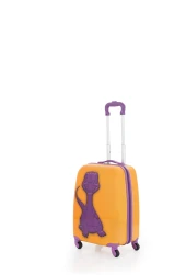 V307 ABS ÇOCUK VALİZ-MOR DİNOZOR - 2